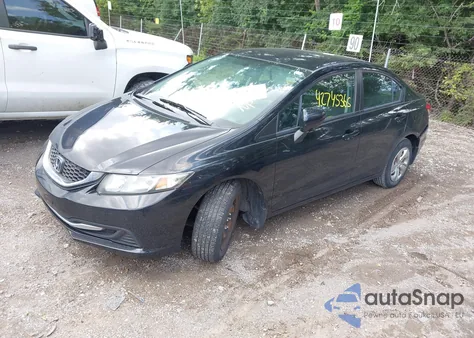 2015 Honda Civic Lx from USA, damaged, VIN 19XFB2F58FE090906